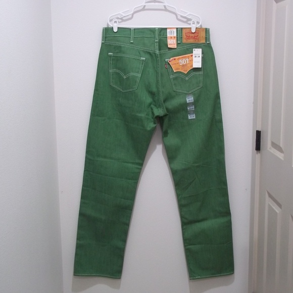 mens green levis jeans